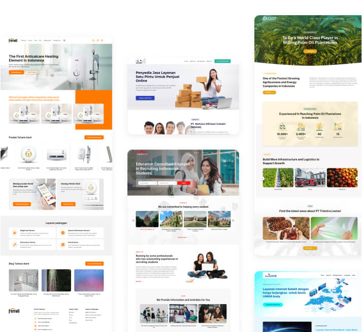 Jasa Pembuatan Website Company Profile, Jasa Pembuatan Website Profesional