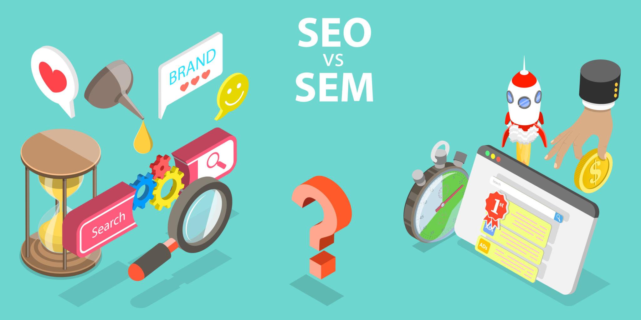 perbedaan seo dan sem