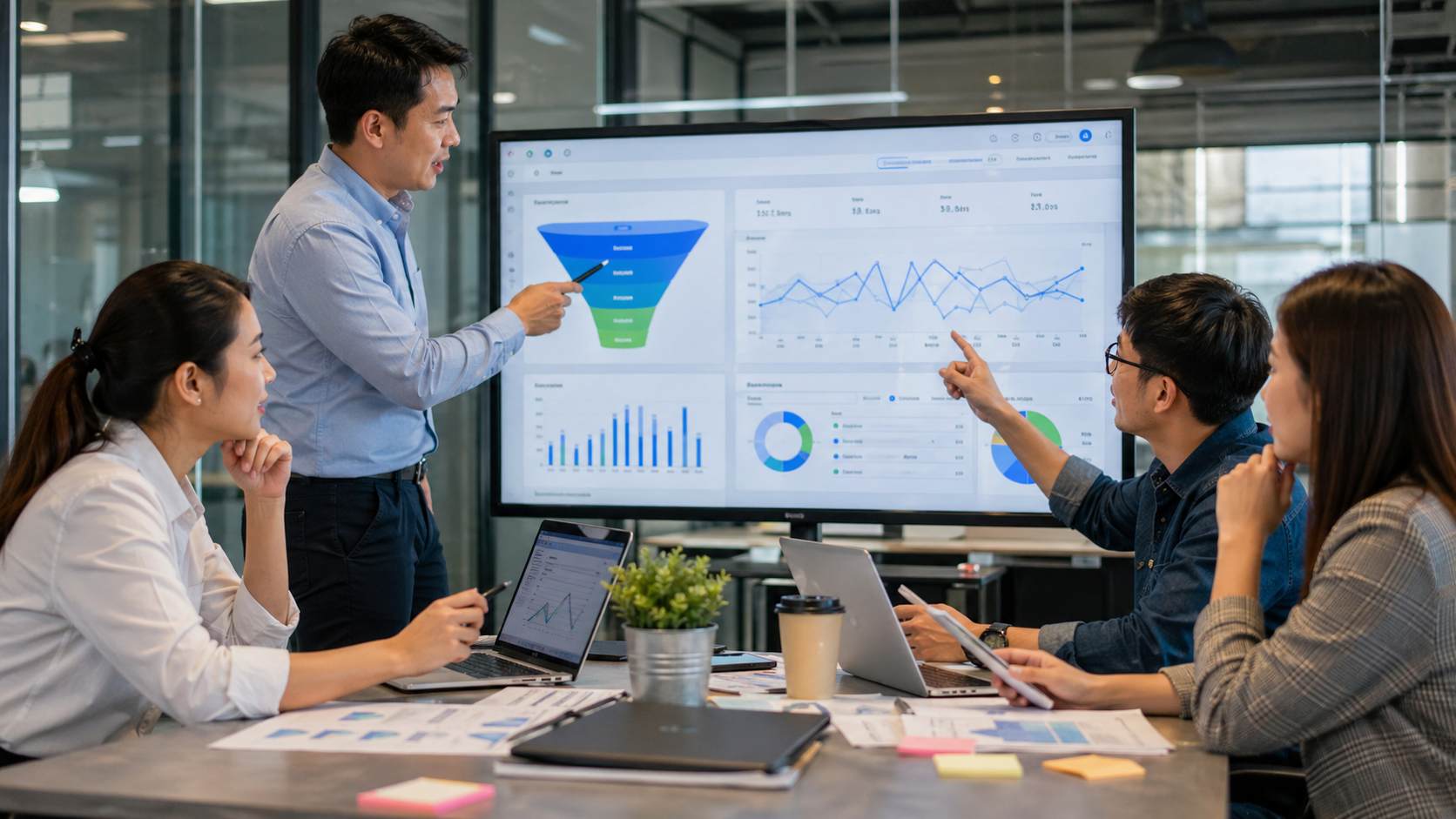 lead to customer ratio dalam digital marketing
