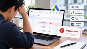 Iklan Google Ads Disapproved