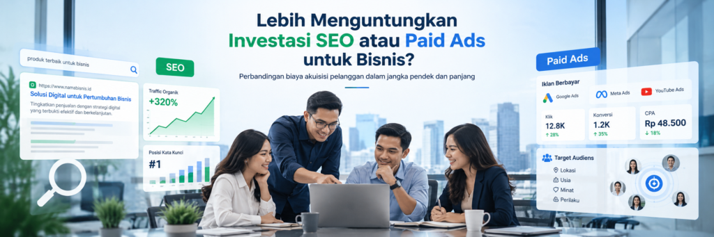 investasi SEO atau Paid Ads